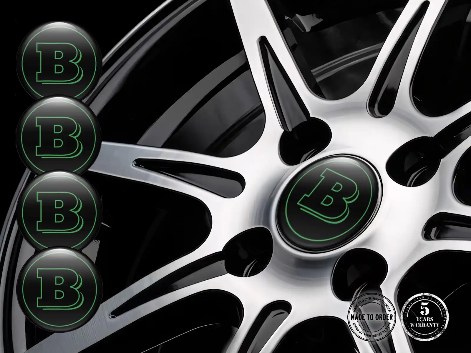 Brabus Édition Stickers Silicone Nexus Véhicule Exclusif